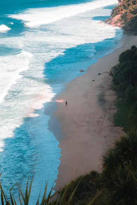 Fale na brzegu Tapeta na Telefon · ocean_v · 1440×2160