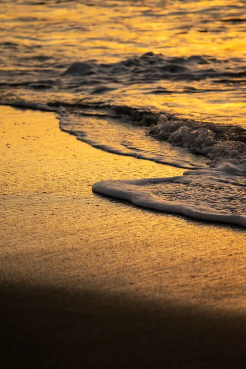 Fond d'écran mobile Vagues sur le Rivage · ocean_v · 1440×2160
