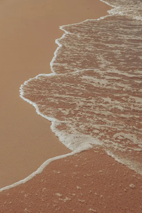 Shore Waves Phone Wallpaper · ocean_v · 1440×2160