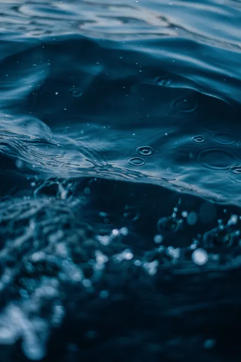 Blu Subacqueo Sfondo per Telefono · ocean_v · 1440×2160