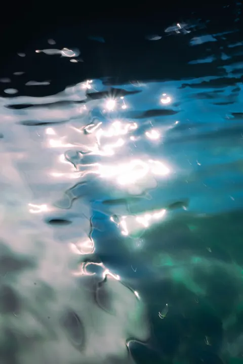 Fond d'écran mobile Bleu Sous-Marin · ocean_v · 1440×2160