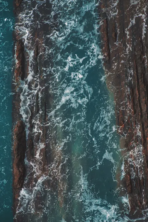 Sea Foam Phone Wallpaper · ocean_v · 1440×2157