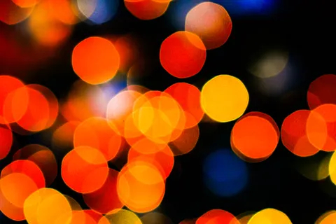 बोके लाइट्स 4K वॉलपेपर · abstract · 3840×2560