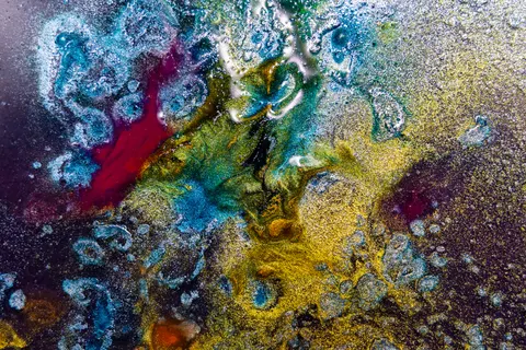 水中墨韻 4K桌布 · abstract · 3840×2561