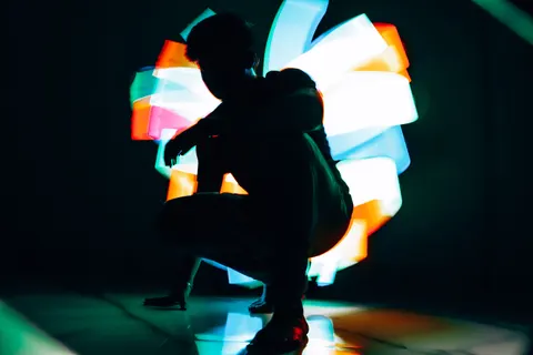 Sfondo Astratto neon 4K · abstract · 3840×2560