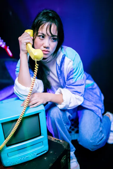 سينث ويف خلفية للجوال · retro · 1440×2160