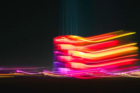 Neon Abstract 4K Wallpaper · abstract · 3840×2560