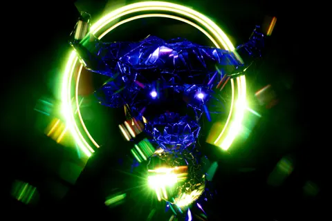Обои Неоновая абстракция 4K · abstract · 3840×2560