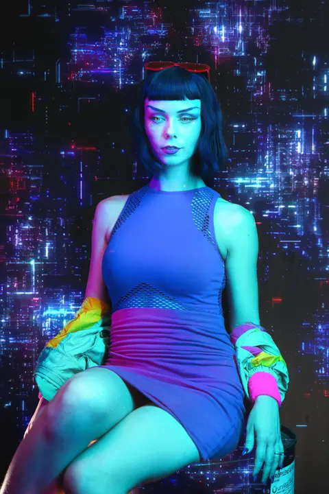Synthwave Papel de Parede para Celular · retro · 1440×2161