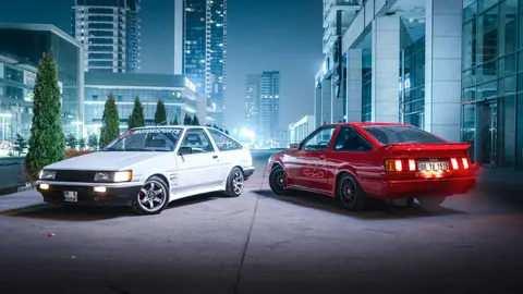 Tapeta Samochód nocą 4K · cars · 3840×2159