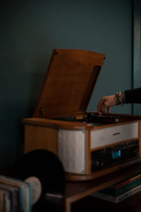 Vinile Sfondo per Telefono · retro · 1440×2160