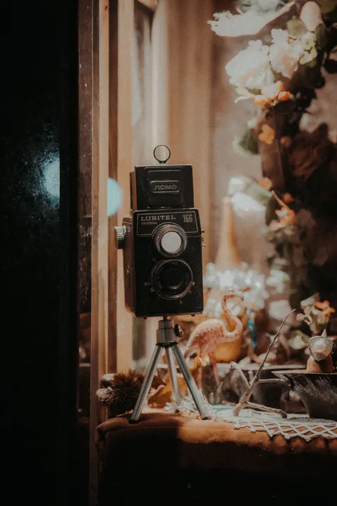 Vintage Camera Phone Wallpaper · retro · 1440×2160