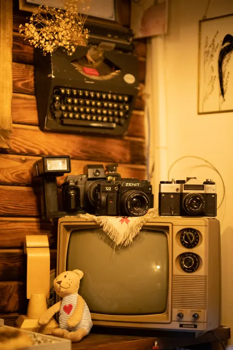 Vintage camera Telefoon Achtergrond · retro · 1440×2160
