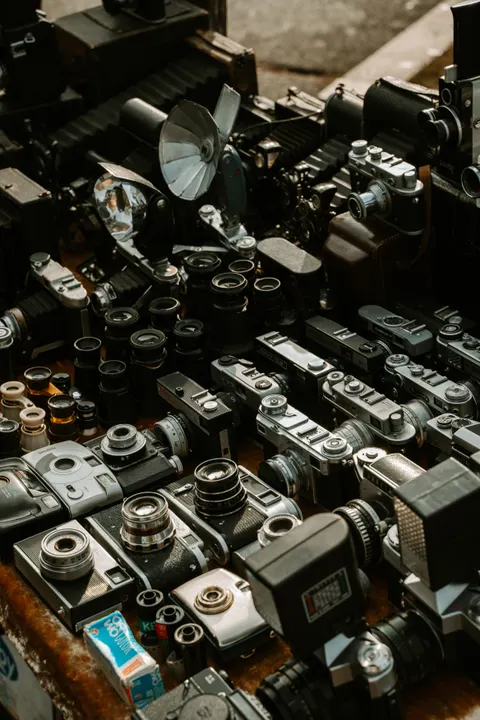 Vintage camera Telefoon Achtergrond · retro · 1440×2160