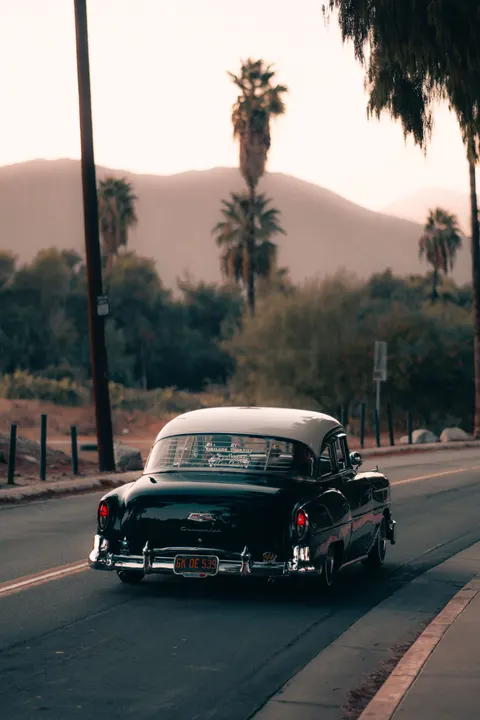 Classic Ride Phone Wallpaper · retro · 1440×2160