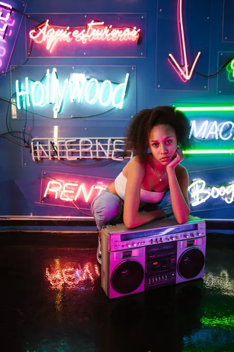 Synthwave Sfondo per Telefono · retro · 1440×2160