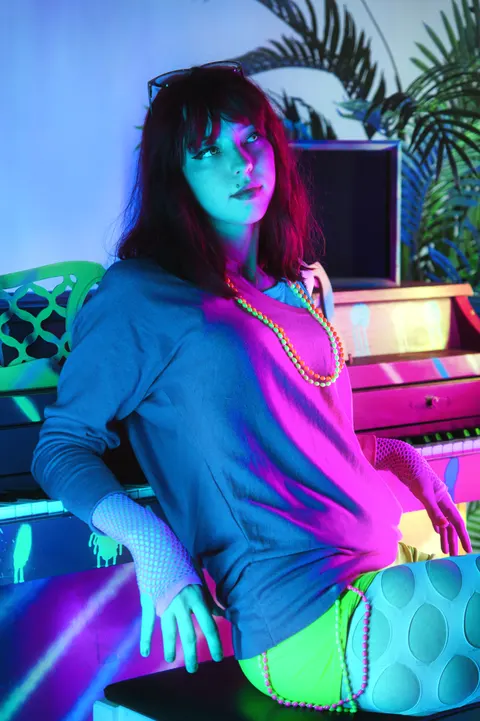 Synthwave Sfondo per Telefono · retro · 1440×2162
