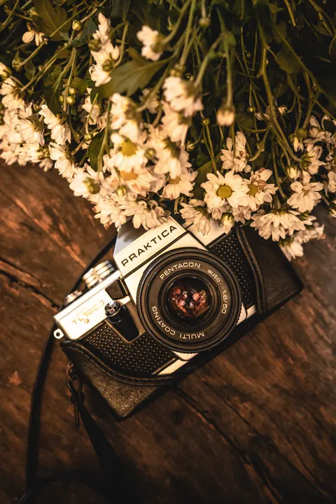 Macchina Fotografica Vintage Sfondo per Telefono · retro · 1440×2160