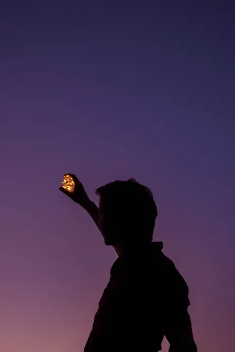Fond d'écran mobile Silhouette Nocturne · amoled · 1440×2160