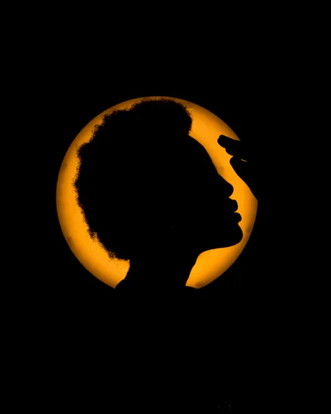 Night Silhouette Phone Wallpaper · amoled · 1440×1800