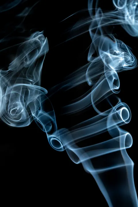 Black Smoke Phone Wallpaper · amoled · 1440×2160