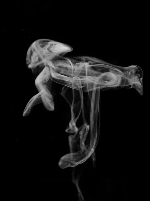 Black Smoke Phone Wallpaper · amoled · 1440×1920
