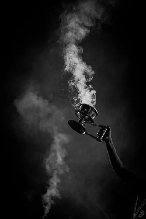 Black Smoke Phone Wallpaper · amoled · 1440×2160