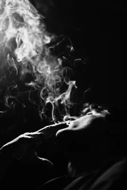 Black Smoke Phone Wallpaper · amoled · 1440×2160