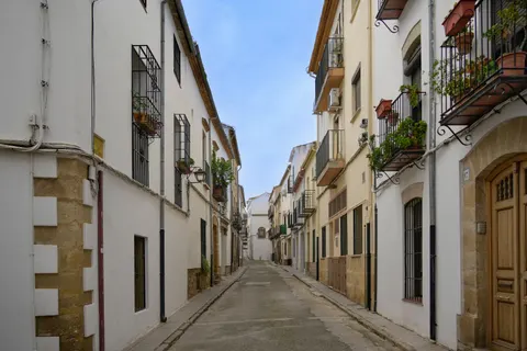 Fond d'écran Rue de la vieille ville 4K · architecture · 3840×2560