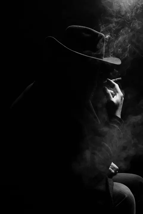 Black Smoke Phone Wallpaper · amoled · 1440×2159