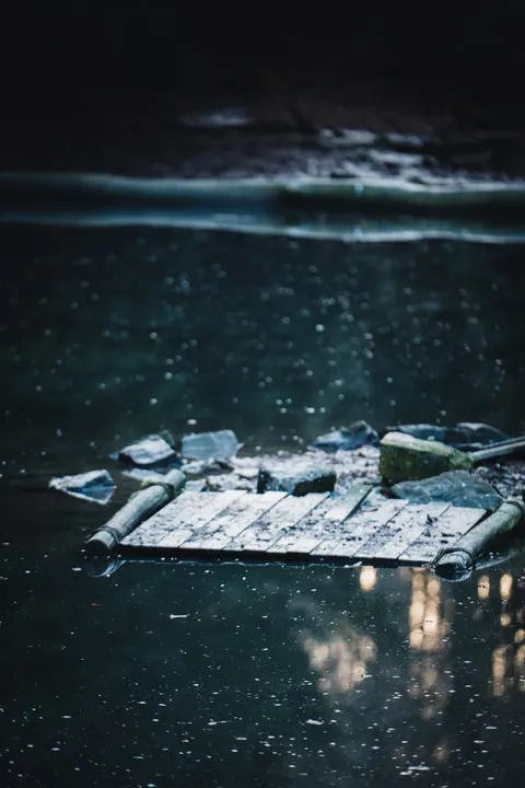 Donker water Telefoon Achtergrond · amoled · 1440×2160