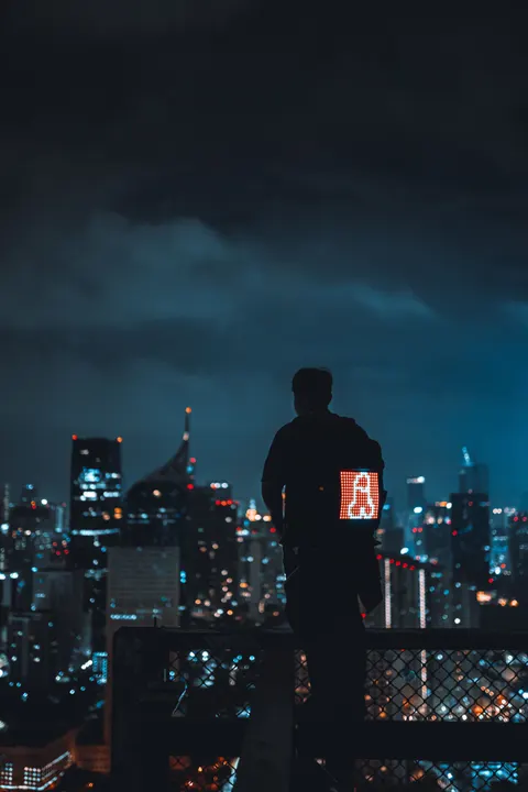 Black City Phone Wallpaper · amoled · 1440×2159
