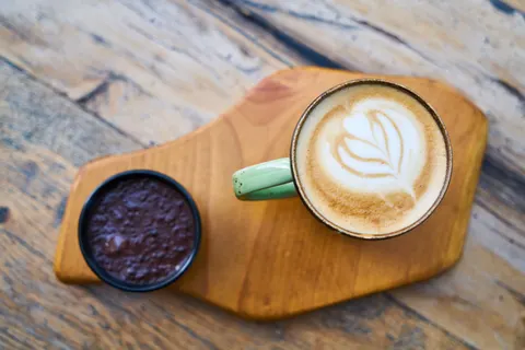 Wallpaper Kopi 4K · food · 3840×2561