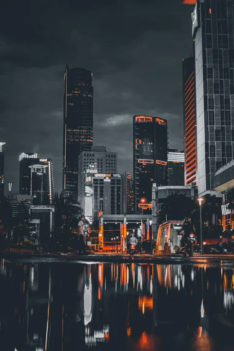 شهر سیاه والپیپر موبایل · amoled · 1440×2160