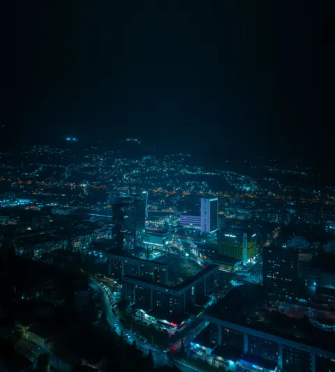 Black City Phone Wallpaper · amoled · 1440×1601