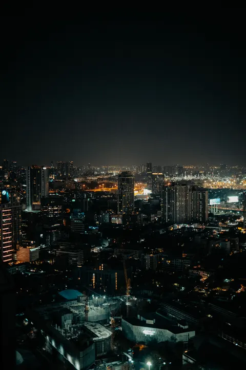 Black City Phone Wallpaper · amoled · 1440×2160