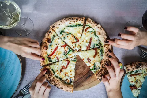 Pizza 4K Wallpaper · food · 3840×2560