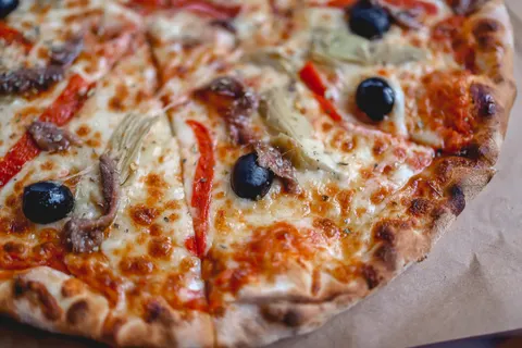 Pizza 4K-achtergrond · food · 3840×2561