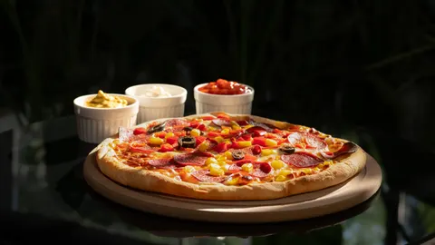 Обои Пицца 4K · food · 3840×2159