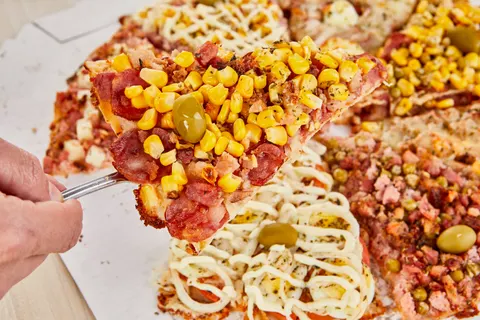 पिज़्ज़ा 4K वॉलपेपर · food · 3840×2560