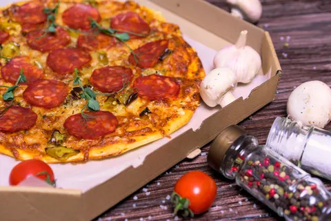 Обои Пицца 4K · food · 3840×2560