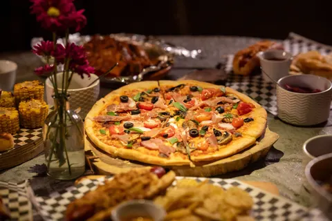 Fond d'écran Pizza 4K · food · 3840×2560