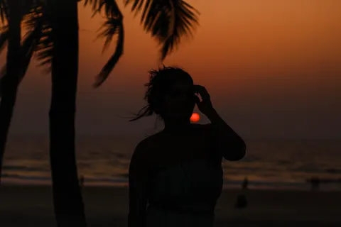 Обои Тропический закат 4K · tropical · 3840×2560