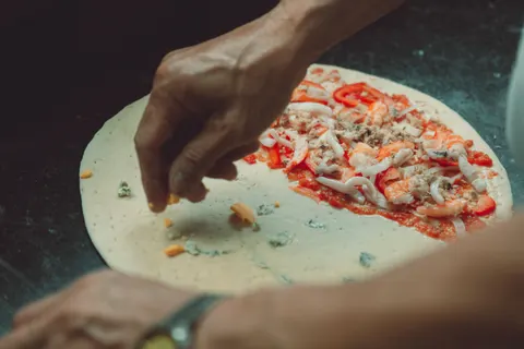 Обои Пицца 4K · food · 3840×2560
