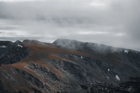 Dark Mountains 4K Wallpaper · dark · 3840×2560