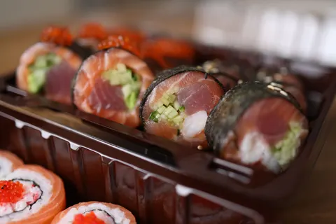 خلفية سوشي بدقة 4K · food · 3840×2561