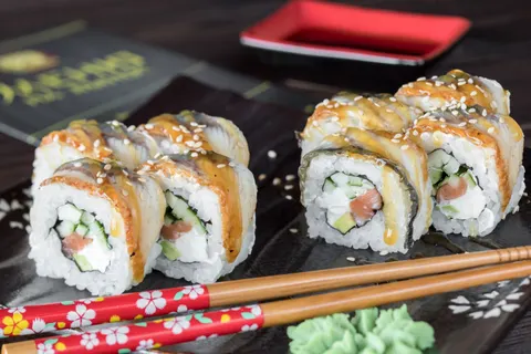 Tapeta Sushi 4K · food · 3840×2560