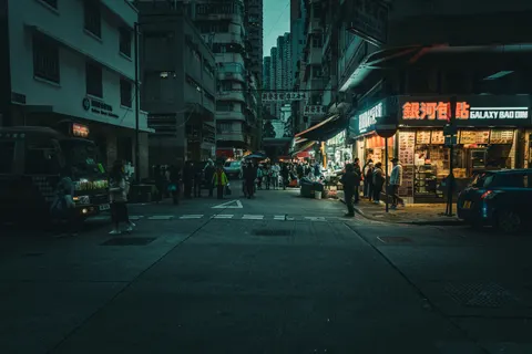 Hình nền Thành Phố Neon 4K · neon · 3840×2560