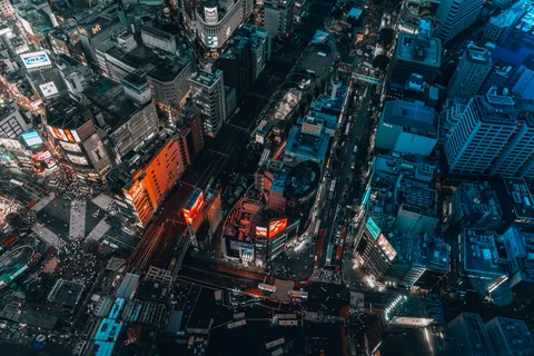 Sfondo Città al Neon 4K · neon · 3840×2560