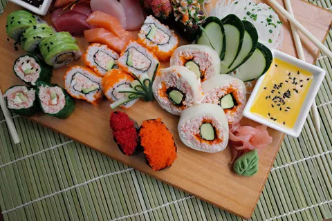 Fond d'écran Sushi 4K · food · 3840×2560